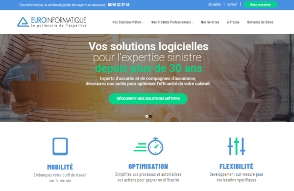 Le nouveau site web d’Euro Informatique est en ligne