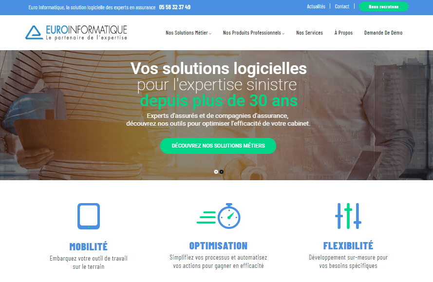 Le nouveau site web d’Euro Informatique est en ligne