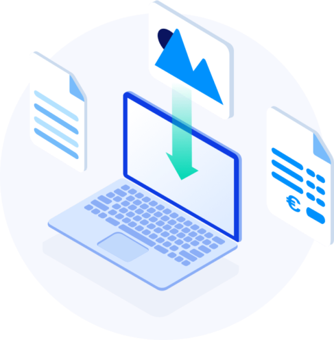 Illustration de la consultation de documents